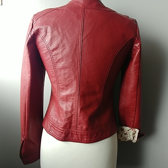 Kut from the Kloth faux leather jacket/blazer S - Picture 2 of 6